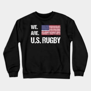 We Are US Rugby, World Rugby Team Crewneck Sweatshirt